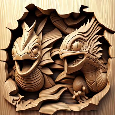 3D модель Which Wurmples Which Kemusso VS Kemusso Which is WhichR (STL)